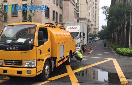 南京小区管道清淤及CCTV检测